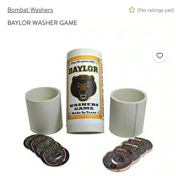 Baylor Other - SOLD Mercari  Baylor University Washers Toss game New in box made in Texas
